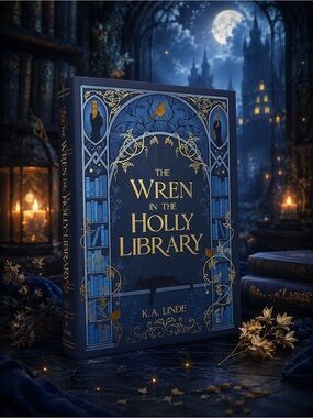 FairyLoot Exclusive The Wren in the Holly Library by K.A. Linde Signed Hardcover